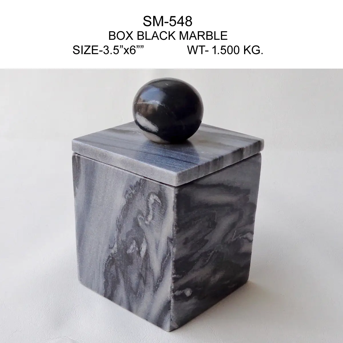 BLACK MARBLE BOx STYLE-6